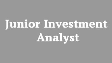 Junior Investment Analyst